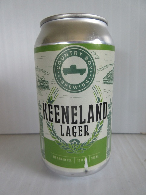 Country Boy - Keeneland Lager - T/O - Click Image to Close